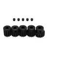 32P 5mm Pinion Gear Set 13T 14T 15T 16T 17T with Hex Key for Arrma 4s 3s Bigrock Grantie Senton Typhon Vorteks Kraton Mojave Outcast Fury Upgrades Parts