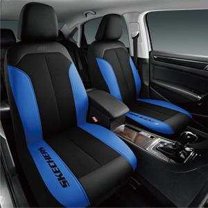 Skechers Car Seat Covers,GOGA Mat Oxford Cloth Seat Covers,Waterproof Car Seat Covers Front Seats,Automotive Universal Fit Seat Cover for Most Cars, Suvs, Trucks,Blue (Black and BLue)