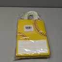 16 Pcs Softball Party Treat Bags,Softball Gift Bags,Softball Goodie Favor Treat Bags,Softball Treat Candy Bags with Handle,Softball Present Bags for Sport Softball Birthday Party Decorations Supplies