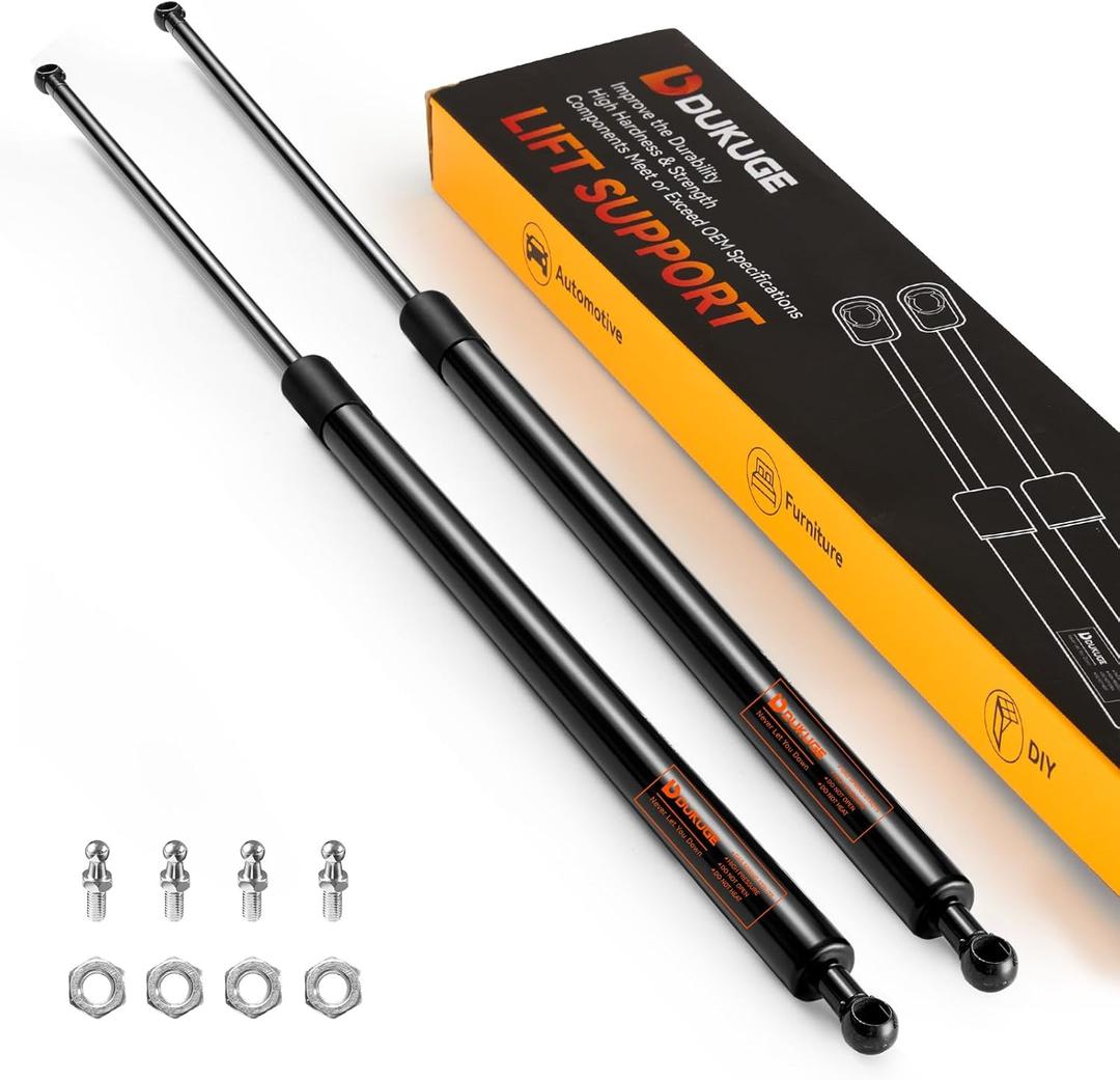713119 Gas Struts 26 inch 80lb Snugtop & Tonneau Cover Replacement Part, Truck Bed Cover Shocks Springs Lift Support for Teardrop Trailer, C1624797 Replacement Lift Strut Part, Set of 2