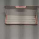 White Spiral Taper Candles for Home Decoration, 4 Pack 10 Inch Candlesticks for Dinner Party Holiday Birthday Celebration, Dripless and Smokeless