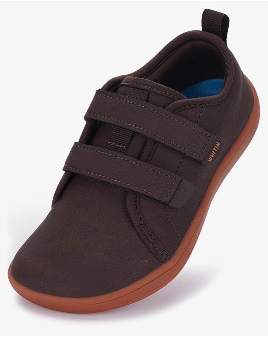 WHITIN Toddler/Boys/Girls Barefoot Shoes | Kids Wide Width Minimalist Sneakers | Classic Canvas | Supports Natural Foot Growth 31