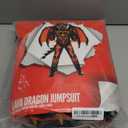 Morph Lava Dragon Costume Kids with Wings Boys Red Fire Lizard Halloween Costumes For Boys (X-Large)
