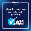 DenTek Professional-Fit Dental Guard, Mouth Guard for Grinding Teeth, 1 Ct
FDA-Cleared, Mouth Guard for Grinding Teeth at Night, Custom Fit, Maximum Protection, Prevents Teeth Grinding, BPA Free