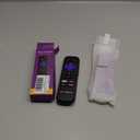 Replacement for Roku Voice Remote : Voice Remote Control for Roku TV, Audio Devices, Streaming Stick, Most Players with 4 Shortcuts & Easy Setup, Purple