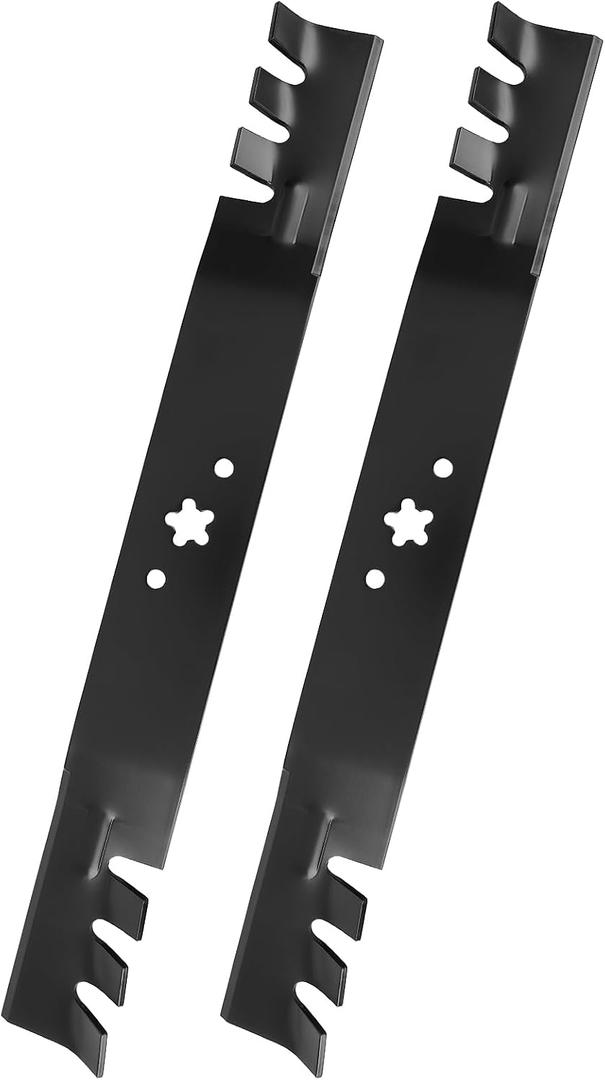 580244002 Gator Mower Blade for 22 Deck, Compatible with H usqvarna MZ54, HU700F, HU700H, HU725AWD, HU800AWD, J onsered Mower, Replace 580244001, 532446784, 586529601, 2-Pack