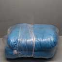 Outdoor Seat Cushions for Patio Furniture Teal Blue Thick Patio Wicker Chair Cushion Set of 2 Water-Resistant Tufted U Shaped Chair Pads for Dining Garden,18.5"*18.5