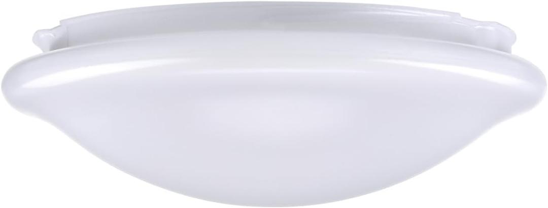 POPETPOP Flush Mount Ceiling Light, Plastic Mushroom Light Shade Replacement, Lamp Dustcovers for Wall Sconce, Chandelier Lamps, Ceiling Lighting Fixtures 22.6cm (27.00X27.00X4.50CM)