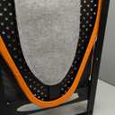 Seiritex Wall Mounted Ironing Board with Iron Holder, 36x13 Compact Mount Foldable Ironing Board for Small Spaces, Space Saving with Cotton Fabric Cover and Silicone Iron Rest (13x36 inches)