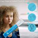 Travel Mouthwash Packets to Go, Alcohol Free, Mint Mouth Wash for Adults, Long-Lasting Freshness - 20 Individually Wrapped Mints & Breath Strips with Xylitol, Purse Mini Essentials