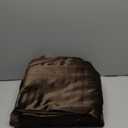 PRIMROSE Brown Velvet Curtains 96 inch Long for Living Room,Set of 2 Panels Blackout Rod Pocket Back Tab Window Treatment Room Darkening Heavy Decorative Curtains Drapes for Bedroom