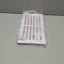 Leinuosen 1 Pcs 16 x 8 Inch Return Air Vent Cover Fit for 14 x 6 Inch Duct Opening Cold Air HVAC Wall Grille PVC for Sidewall and Ceiling Home Bathroom Kitchen Improvement