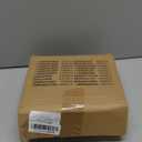 AUTOXBERT RV Exhaust Vent Fan, 2.4W 12V One-Way Silent Wind Air Ventilation Fan for Caravan, Motorhome, Camper, Black (with interior panel)