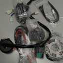 Complete Wiring Harness Kit Compatible with Tao tao Coolster 125cc 110cc Chinese ATV Quad 4 Wheeler 4 Stroke Parts with Ignition Coil Stator CDI Box Starter Relay Solenoid Voltage Regulator