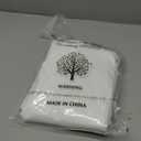 Waterproof Pillow Protectors 4 Pack Queen 20x28 Inches with Hidden Zipper Dust Moisture Sweat Proof Pillow Case Cover Protector Soft Comfortable White (4, Queen 20x28 inches )