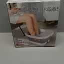 Collapsible Foot Spa Bath with Heat and Massage Rollers, Bubble, Foot Pedicure Kit, Temperature Control, Red Light, Pedicure Foot Spa, Foot Bath