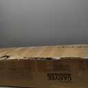 GarveeLife Canopy Tent 12x12 ft, Pop Up Gazebo One-Push Setup with 4 SandBags for Backyard Parties and BBQs, Mosquito Netting & Height Adjustable - Khaki & Coffee