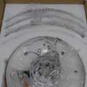 Semi Flush Mount Ceiling Light Fixture, 4-Light Gold Modern Hallway Light Fixtures Ceiling Mount, Foyer Kitchen Lighting Fixtures Ceiling Lights for Bedroom Entryway Bathroom Laundry Room