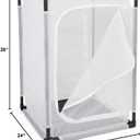 36" Large Monarch Butterfly Habitat Cage, Outdoor Insect Mesh Cage Terrarium 24" x 24" x 36"
