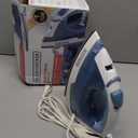 BLACK+DECKER Easy Steam Compact Iron for Clothes, Automatic Shutoff, Nonstick Plate, Light Weight, 1200 Watts