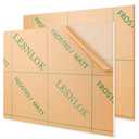 Lesnlok 18 x 24 Frosted Acrylic Sheet 1/8 inch Thick 3mm 2 Piece Bouble Sided Frosted Plexiglass Sheet,Transmittance 86%, for Decoration (2, Frosted Transparent, 18 x 24 x 1/8)