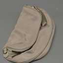 Spacious Nylon Crossbody Bag Bum Bag Handbags Wallets Purses Trendy Shoulder Bag for Women (Beige)