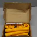 Godboy Gas Can Spout Replacement, Gas Can Nozzle, (5 Kit-Yellow) Flexible Pour Nozzle Suitable for Most 1/2/5/10 Gal Oil Cans, Fuel Can Spout Replacement