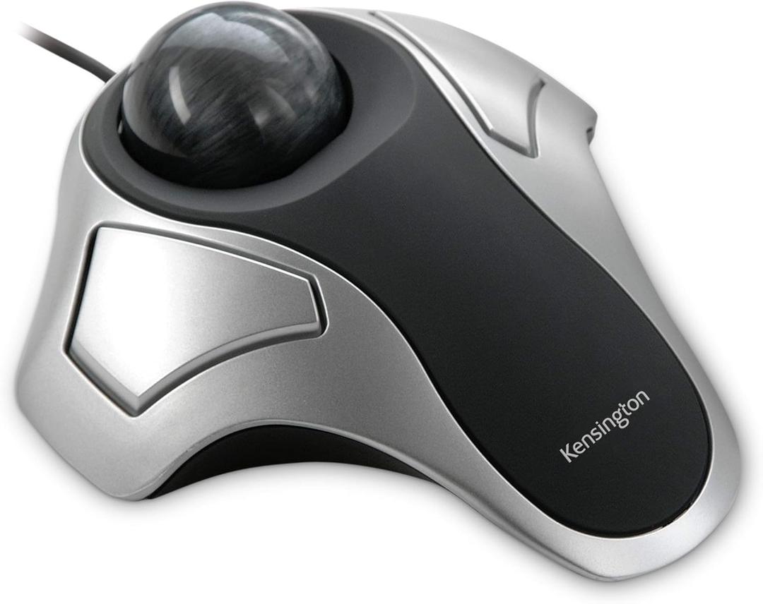 Kensington Orbit Trackball Mouse (K64327F), Silver/Black