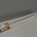 Light Blocking Strips for Window Shades and Blinds, 100% Blackout PVC Side Tracks Light Blocker for Blinds, Window Light Blocker for Bedroom(White, 58", 4PCS)