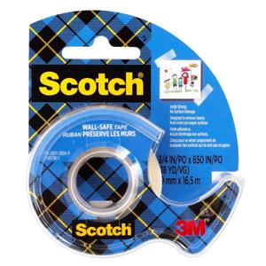 Scotch Removable Tape, 1 Roll, 3/4 in x 1,296 in, Post-it Technology (811)