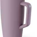 BrüMate BrüMate Era Flip 40oz Tumbler with 100% Leakproof Covered Straw Lid | Hygienic Covered Straw | Insulated Stainless Steel Water Bottle with Handle | Cup Holder Friendly | BPA-Free (Lilac Dusk)