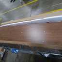 Garvee Fluted TV Stands for TVs Up to 80 in, Mid Century Modern Entertainment Center with Open Storage Compartments, 70 in Long Wooden TV Console for Living Room Bed Room- Walnut