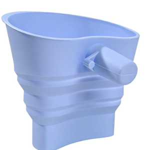 Flour Funnel, Silicone Food-Grade | for KitchenAid Stand Mixer | Leak-Proof Large Capacity, Collapsible Design | Easy to Operate, Dishwasher Safe