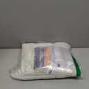 BGment Linen Semi Sheer Curtains 80 Inch Length for Living Room - Light Filtering Window Drapes Cream Rustic Lightweight for Bedroom Country, 2 Panels Set, 52 X 80 Inch