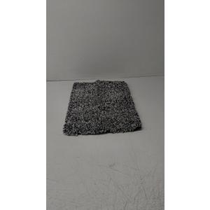 Yimobra Bathroom Rug Set 2 Piece, Soft Absorbent Microfiber Bath Mat Set, Non Slip Machine Washable Dry, Plush Shaggy Shower Rugs for Bathroom Floor, 32"x20"+24"x17", Black and White
24x18 Inch