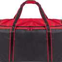 Jetstream Heavy Duty Multi Pocket Durable Sports Gym Equipment Travel Duffel Bag (42IN, XXL 42" Red)