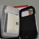 SHIELDON 2-in-1 Wallet Case for iPhone 17 Pro 6.3-inch 2025 | Genuine Leather, Detachable, Wireless Charging, Folio Magnetic, Kickstand, RFID Blocking Credit Card Holder, Shockproof Cover - Black