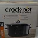 Crockpot Manual 8-Quart Slow Cooker Black