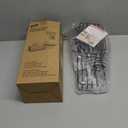 TAILI Shower Caddy Suction Cup with Hooks and Soap holder, Heavy Duty Bathroom Shower Organizer, No Drilling Bathroom Holder with Large Capacity, Metal Black Storage Basket