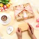Shappy 12 Pcs Ceramic Jewelry Tray 4.5 in Ring Dish Bulk Decorative Trinket Dish for Bridal Christmas Birthdays Gifts