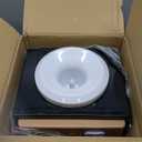 Housiwill Countertop Water Dispenser, Top Loading Water Cooler for 1.2 to 5 Gallon, 3 Temperature Settings Room Temperature Water Cold Hot Water Dispenser, Suitable for Home, Office, Dorm Bedside Use (Black)