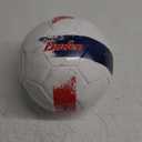 Baden Match Point Cushioned Synthetic LeatherOutdoor Recreation Backyard Volleyball + College Camp Ball All Ages Official Size 5 (Red/Navy/White)