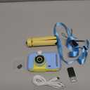 Camera for Kids, Toddler Volging Cameras Age 3-8 Christmas Birthday Gifts for Boys and Girls 3-12 Year Old Boys Digital Camcorder for Video Portable Kids Selfie Camera with 32GB SD Card Blue