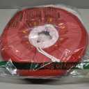 Pack Of 2 ANWA Adjustable Cat Cone Collar Soft, Cute Cat Donut Collar After Surgery, Kitten Recovery Cones to Stop Licking (Large, Watermelon, Tomato)