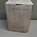 Candle Warmer Lamp with Timer - Electric Candles Wax Warmers Glass Lamps for Jar Candles Burner Adjustable Height and Dimmable Light Modern No Flame Scented Candle Warming Lantern, Amber