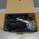 Lightonight Solar Shed Light Outdoor Pendant Light with 4000mAh Solar Panel Warm/White Dimmable with Remote, Solar Powered Hanging Barn Light with Remote for Shed, 2 Pack