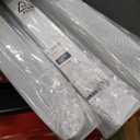 6-Pack Temporary Pleated Shades for Windows, Fabric Pleated Blackout