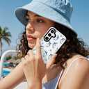 ChiCsFleur for Samsung Galaxy S23 Ultra Case, TPU Phone case with Camera Protection for Women Girls Teens - Blue Whale Shark Artsy Cartoon Pattern Shell Bubble Ocean Gift Kawaii Aesthetic Unique