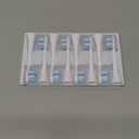 Replacement Toothbrush Heads Compatible with Philips Sonicare Electric Toothbrushes, 8 Pack, Snap-on System, Soft Dupont Bristles with Protective Cover