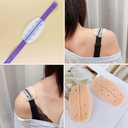 Silicone Bra Strap Cushions Holder Pain Relief for Women,Non-slip Shoulder Protectors Pads